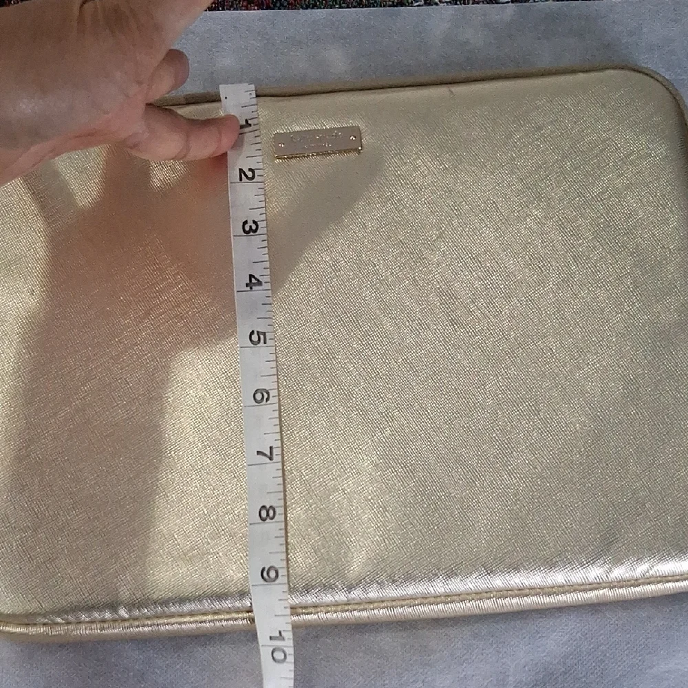 Kate Spad Gold Tablet Sleeve Sleek Design